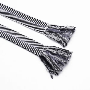 Quality KJ20051 High Tenacity 40mm Gradient Jacquard Ribbon Trim for sale