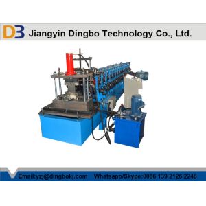 Cr12 Punching materia C Shape Steel Purlin Roll Forming Machine