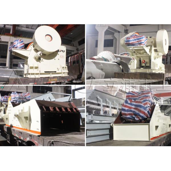 GZD Mining Feeding Machine , Vibrator Feeder For Crushing / Screening Plant