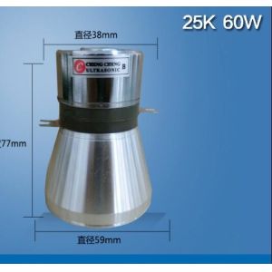 Quality 60W 25k Piezoelectric Ultrasonic Transducer 66mm With ROSH Certificate for sale