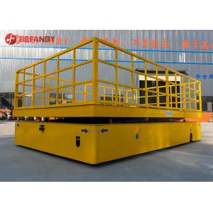 China 80T Load Steerable Transfer Trolley With Warning Alarm on sale China 80T Load Steerable Transfer Trolley With Warning Alarm on sale