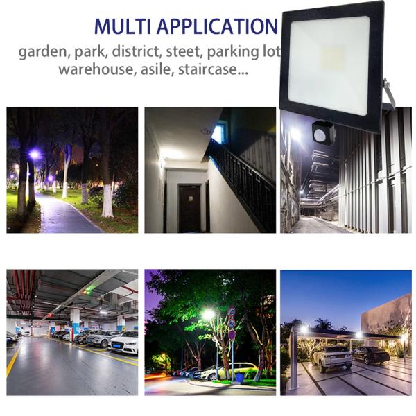 Custom LED Parking Lot Flood Lights 10w 20 Watt Ip65 Pir Floodlight
