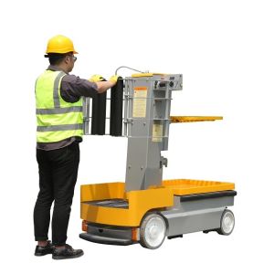500 Lbs Load Capacity Aerial Order Picker 5m Electric Stock Picker for Picking