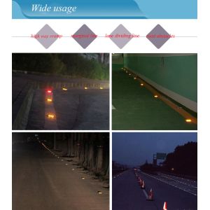 Waterproof Solar Road Studs IP67 Aluminum Buried LED Pathway Light