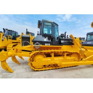 SD16 160hp Crawler Bulldozer With Shangchai Engine 3-Shank Ripper