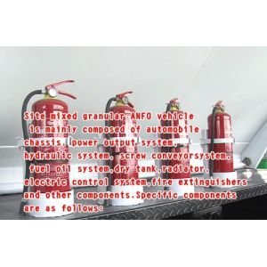 Mobile Processing Unit Fire Fighting Trucks BCRH-15B On Site
