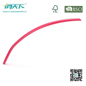 Betterall Peach Curved PVC Metal Hanger for Shirts