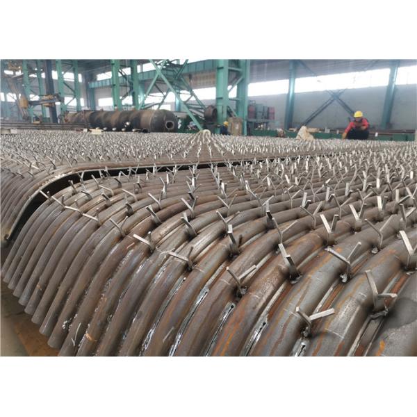 High Flatness Gas Steam Boiler Wall Panel With Evaporation Section