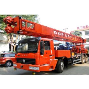 Rotary Truck Mounted Drilling Machine Multifunctional 400m 6X4