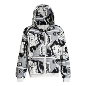 Casual Custom All Over Print Hoodies / Fully Sublimated Hoodies Long Sleeve