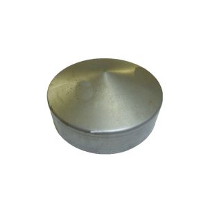Decorative 90mm 6 Inch Round Fence Post Caps 2.75" Metal