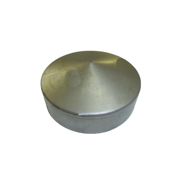Decorative 90mm 6 Inch Round Fence Post Caps 2.75" Metal