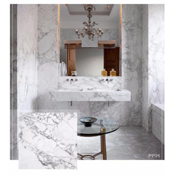 Wholesale Best price wall tile white volakas marble slab