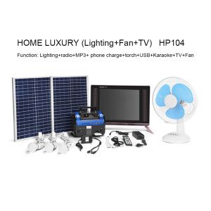 Quality Multipurpose Solar Home System Kenya Non Electricity Solution Karaoke Function for sale