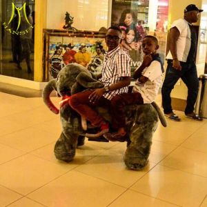 Quality Hansel amusement park games kiddie electric ride on walking animal rides for sale