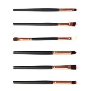6Piece Synthetic Hair Eye Makeup Brush Set