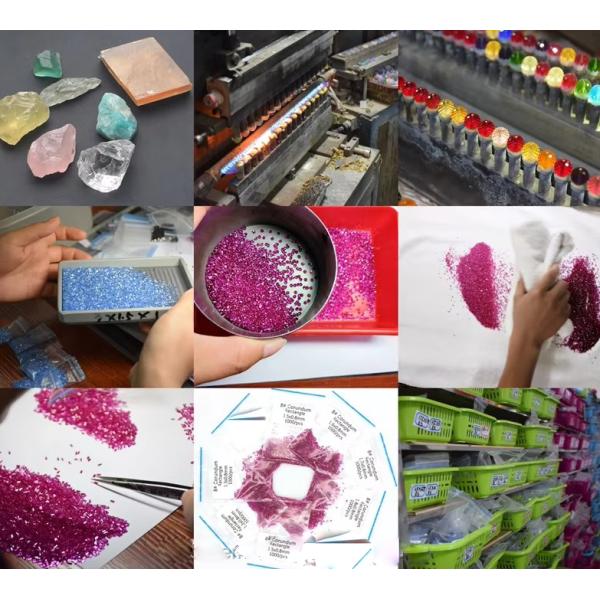 White Round Machine Cut Synthetic Cubic Zirconia Cz Stone For Engagement Rings