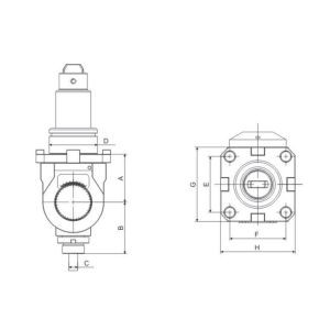 Multiangular Driven Tool Holder With External Locking Chuck Clamping Method