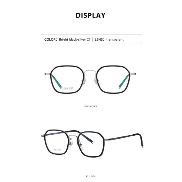 Super Elastic Acetate Titanium Glasses , For Ultra Light Glasses Adults