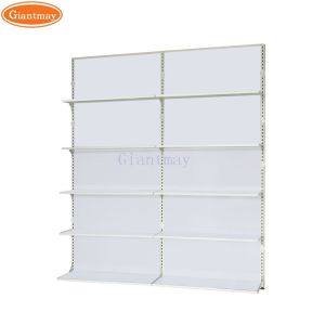 Store Iron Retail Gondola Shelving Double Sided Supermarket Shelves