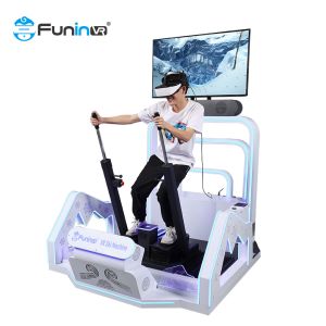3D Sound 5 Passenger VR Skiing Virtual Reality Space Walk Electric Crank