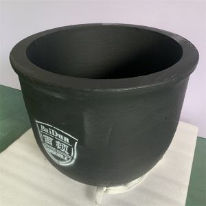 Smooth Surface Finish Silver Melting Crucible Acids And Alkalis Resistant