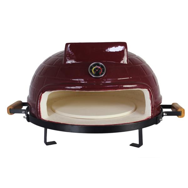 KIMSTONE 21 Inch Mini Outdoor Garden Portable China Wooden Burning Charcoal Pizzaofen Brick Pizza Oven Wood Fired Grill for Sale