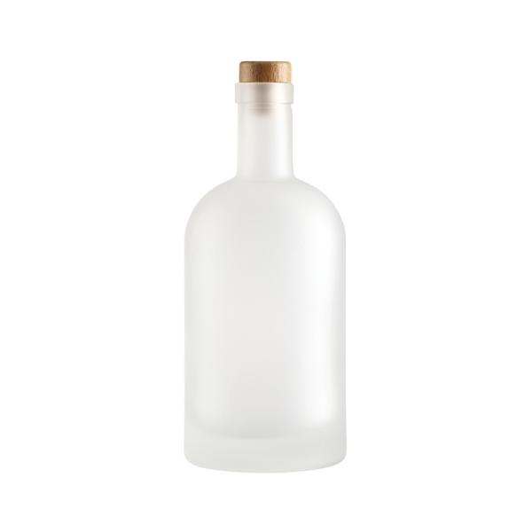 Buy Empty Rum Whisky Vodka Spirit Glass Liquor Bottle with Cork 700ml 750ml Capacity at wholesale prices