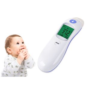 Handheld Non Contact Laser Medical Forehead And Ear Thermometer For Babies
