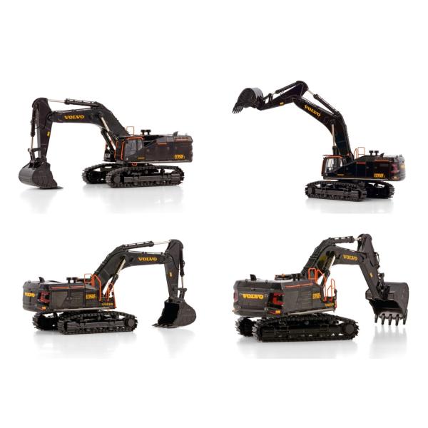 Volvo EC950F WSI 1:50 Alloy Excavator Model 64-2013 | Black Diamond Limited Edition, Die-Cast Collectible