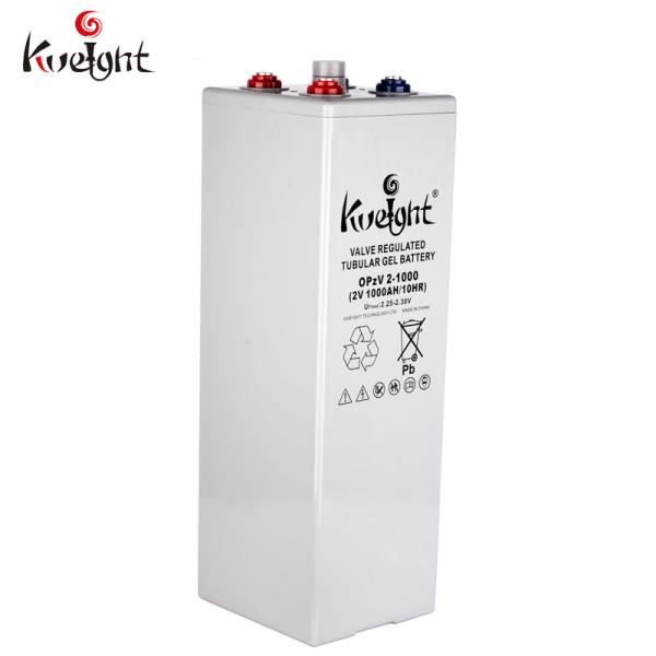 Telecom Electric Power Station Solar Gel Battery 2v 1000ah Opzv Tubular Gel Battery