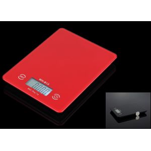 Quality Touch Screen Kitchen Digital Weighing Scale Tempered Glass Material for sale