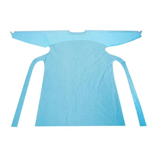 Buy Waterproof Disposable Isolation Gown Doctors Apron Biodegradable Material at wholesale prices