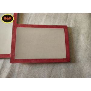 Polishing Silver Aluminium Screen Printing Frames Solvent Resistance 18x20 Inch