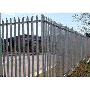 Stainless Steel European Palisade Fence Hot Dipped Galvanized