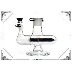 Glycerin Freezable Coil Tube Borosilicate Glass Smoking Waterpipe Hand Blown