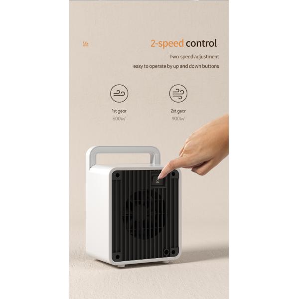 Portable Desktop Heater Lightweight and Portable 150*103*210MM for Office Room Home