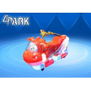 Cute Flyman Cartoon Bumper Car Games / Kiddie Ride Electric Bumper Cars