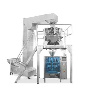 Automatic frozen food french fries plantain banana chips packing machine