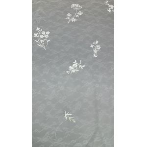 Tulle Mesh Fabric Sequin Shining Leafy New Collection Floral Lace Fabric Party