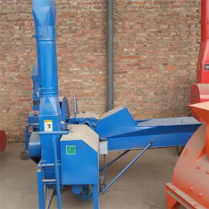 Gasoline Grass Fodder Chaff Cutter Machine High Safety Level