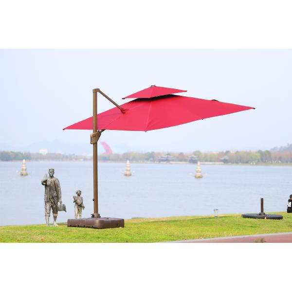 Buy 250g Yard Dyed Fabric 2.5x2.5M Solar Waterproof Sunbrella at wholesale prices