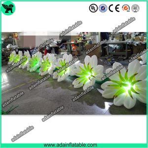 10m Inflatable Flower Chain With LED Light