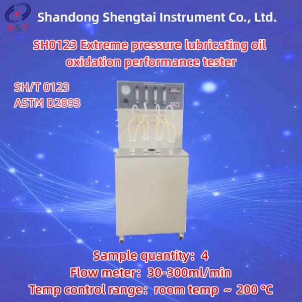 4 Holes Gear Oil Oxidation Performance Tester Flow Meter 30-300ml/min ASTM D2893