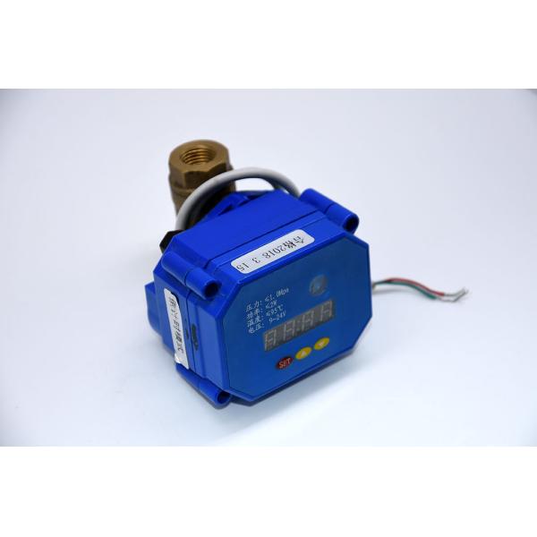 Miniature Electric Dn8 Brass Motorized Ball Valve With Switch