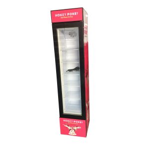 105L Upright Freezer/Vertical Refrigerator Glass Door ETL ISO RoHS CE approved