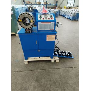 Dual Functionality Hydraulic Hose Crimping Machine with Wide Hose Applications
