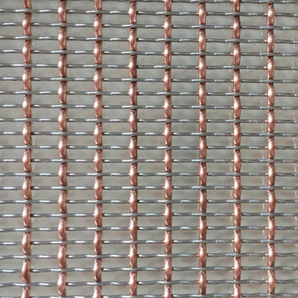 Polished Silver Decorative Square Hole Grille Panels For Eco Friendly Residential Projects