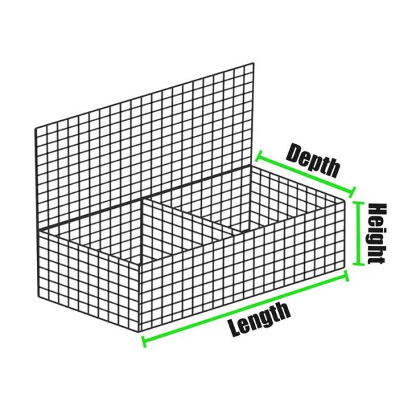 Buy 200 X 50 X 50 Welded Limestone Gabion Retaining Wall Common In 50cm High at wholesale prices