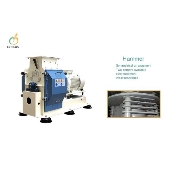 Buy Maize Meal Hammer 22KW Grain Crusher Machine at wholesale prices